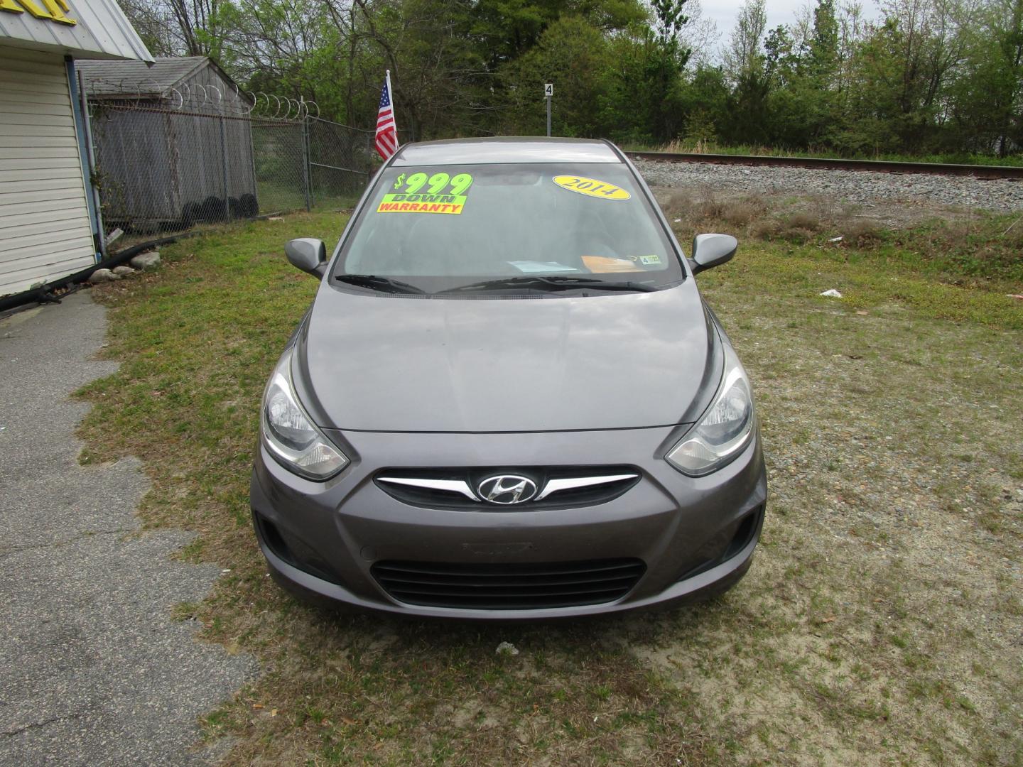 2014 Gray Hyundai Accent GLS 4-Door (KMHCT4AE9EU) with an 1.6L L4 DOHC 16V engine, Automatic transmission, located at 2553 Airline Blvd, Portsmouth, VA, 23701, (757) 488-8331, 36.813889, -76.357597 - ***VEHICLE TERMS*** Down Payment: $999 Weekly Payment: $75 APR: 23.9% Repayment Terms: 42 Months *** CALL ELIZABETH SMITH - DIRECTOR OF MARKETING @ 757-488-8331 TO SCHEDULE YOUR APPOINTMENT TODAY AND GET PRE-APPROVED RIGHT OVER THE PHONE*** - Photo#2